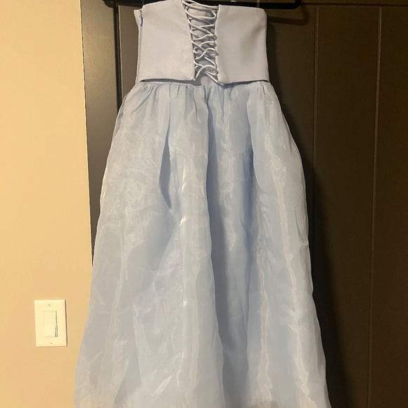 Oh Polly blue tulle dress with corset back - Picture 4 of 6